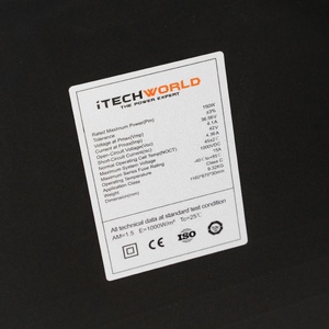 iTechWorld 150W Hard Frame Solar Panel (42V)