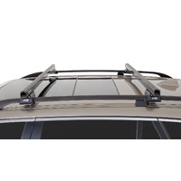 Rhino-Rack JA0494 Heavy Duty CXB Black 2 Bar Roof Rack for DODGE Journey With Roof Rails 4DR SUV (09/2008-10/2016)