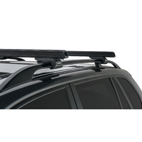 Rhino-Rack JA0494 Heavy Duty CXB Black 2 Bar Roof Rack for TOYOTA Kluger Gen1 With Roof Rails 4DR SUV (11/2003-07/2007)