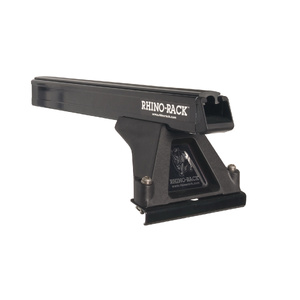 Rhino-Rack JA0829 Heavy Duty RLTF Black 3 Bar Roof Rack for VOLKSWAGEN Caravelle 7H LWB (Low Roof) 2DR Van (04/2008-11/2015)