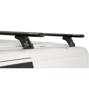 Rhino-Rack JA2767 Vortex RLTF Black 3 Bar Roof Rack for VOLKSWAGEN Transporter T5 SWB (Low Roof) 2DR Van (08/2004-11/2015)