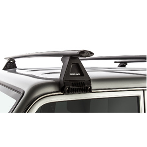 Rhino-Rack JA2787 Vortex RL150 Black 4 Bar Roof Rack for TOYOTA Land Cruiser 76 Series 4DR 4WD (03/2007-Current)