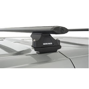 Rhino-Rack JA5413 Vortex RLTP Black 2 Bar Roof Rack for VOLKSWAGEN Caravelle Gen7 (T7) LWB 2DR Van (01/2024-Current)