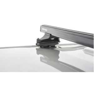 Rhino-Rack JA5414 Heavy Duty RLTP Black 2 Bar Roof Rack for VOLKSWAGEN Transporter T7 SWB 2DR Van (01/2025-Current)