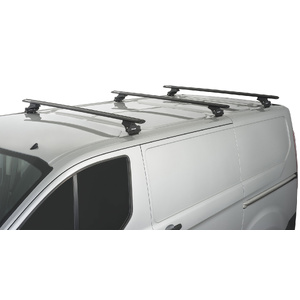 Rhino-Rack JA5417 Vortex RLTP Black 3 Bar Roof Rack for VOLKSWAGEN Transporter T7 SWB 2DR Van (01/2025-Current)