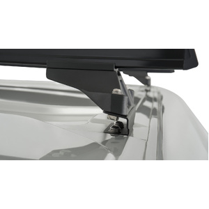 Rhino-Rack JA5418 Heavy Duty RLTP Black 3 Bar Roof Rack for VOLKSWAGEN Transporter T7 SWB 2DR Van (01/2025-Current)