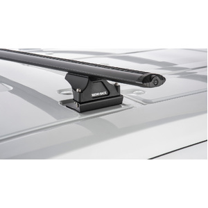 Rhino-Rack JA6341 Vortex RLTP Black 4 Bar Roof Rack for FORD Transit LWB (Mid/High Roof) 2DR Van (01/2014-Current)