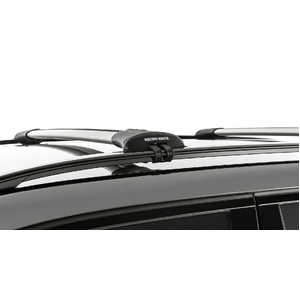 Rhino-Rack JA7952 Vortex StealthBar Silver 2 Bar Roof Rack for LAND ROVER Discovery Sport With Roof Rails 4DR SUV (05/2015-Current)
