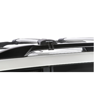 Rhino-Rack JA7952 Vortex StealthBar Silver 2 Bar Roof Rack for TOYOTA Prado 150 Series With Roof Rails 3DR 4WD (01/2009-12/2024)