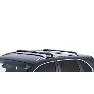 Rhino-Rack JA7969 Vortex StealthBar Black 2 Bar Roof Rack for AUDI A4 Allroad Quattro B8 With Roof Rails 5DR Wagon (10/2012-Current)