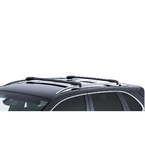 Rhino-Rack JA7969 Vortex StealthBar Black 2 Bar Roof Rack for VOLVO V70 With Roof Rails 5DR Wagon (03/2008-12/2015)