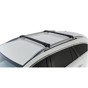 Rhino-Rack JA7970 Vortex StealthBar Black 2 Bar Roof Rack for MERCEDES BENZ GLB Gen1 With Raised Rail 5DR SUV (01/2020-Current)
