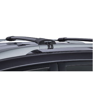 Rhino-Rack JA7970 Vortex StealthBar Black 2 Bar Roof Rack for HYUNDAI ix35 With Roof Rails 4DR SUV (02/2010-07/2015)