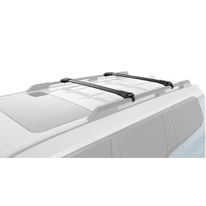 Rhino-Rack JA7971 Vortex StealthBar Black 2 Bar Roof Rack for TOYOTA Prado 250 Series With Roof Rails 5DR 4WD (01/2024-Current)