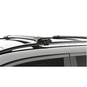 Rhino-Rack JA7971 Vortex StealthBar Black 2 Bar Roof Rack for LAND ROVER Discovery Sport With Roof Rails 4DR SUV (05/2015-Current)