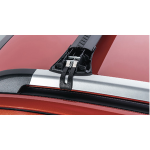 Rhino-Rack JA7971 Vortex StealthBar Black 2 Bar Roof Rack for NISSAN Pathfinder Gen5 (R53) With Raised Rail 5DR SUV (01/2022-Current)