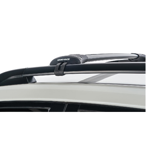 Rhino-Rack JA7973 Vortex StealthBar Black 2 Bar Roof Rack for SUBARU XV With Roof Rails 5DR SUV (01/2012-05/2017)