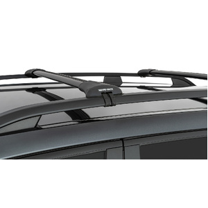 Rhino-Rack JA7973 Vortex StealthBar Black 2 Bar Roof Rack for SUBARU Forester Gen5 SK With Raised Rail 5DR SUV (01/2018-12/2025)