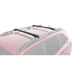Rhino-Rack JA7973 Vortex StealthBar Black 2 Bar Roof Rack for SUBARU Forester Gen 6 With Raised Rail 5DR SUV (01/2025-Current)