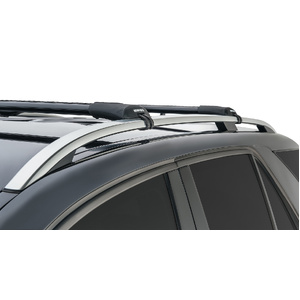 Rhino-Rack JA8344 Vortex StealthBar Black 2 Bar Roof Rack for GWM Cannon Alpha Gen 1 Double Cab Raised Rails 4DR Ute (01/2024-Current)