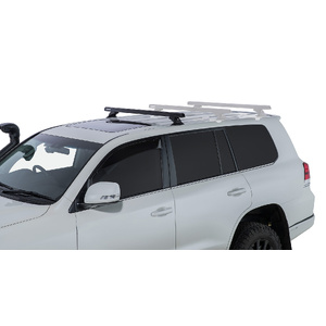 Rhino-Rack JA9463 Heavy Duty RCH Black 1 Bar Roof Rack (Front) for TOYOTA Land Cruiser 200 Series 5DR 4WD (01/2007-12/2021)
