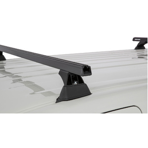 Rhino-Rack JB1603 Heavy Duty RCH Black 3 Bar Roof Rack for TOYOTA Hiace Gen 6 LWB 2DR Van (06/2019-Current)