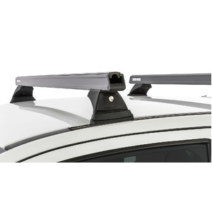 Rhino-Rack JB1669 Heavy Duty RCH Black 2 Bar Roof Rack for FORD Ranger PX/PX2/PX3 Super Cab 4DR Ute (01/2011-12/2022)