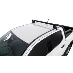 Rhino-Rack JC-01546 Heavy Duty 2500 Black 1 Bar Rear Roof Rack for VOLKSWAGEN Amarok Gen2 Double Cab 4DR Ute (01/2023-Current)