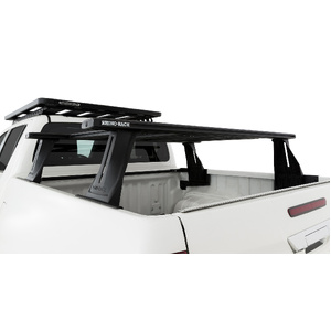 Rhino-Rack JC-01580 Reconn-Deck 2 Bar Ute Tub System &amp; 4 NS Bars for TOYOTA Hilux Gen8 SR5 (A-Deck Tub - Without external hooks) Double Cab 4DR Ute (0