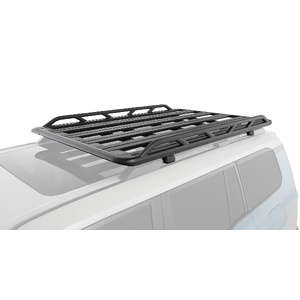 Rhino-Rack JC-02194 Pioneer 6 Tradie (1900 x 1240mm) &amp; RX100 legs for TOYOTA Prado 120 Series With Roof Rails 5DR 4WD (03/2003-11/2009)