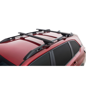 Rhino-Rack JC-04570 Sportz RX Black 2 Bar Roof Rack for GWM Cannon Gen 1 Double Cab Raised Rails 4DR Ute (01/2020-Current)