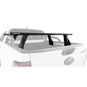 Rhino-Rack JC-06652 Reconn-Deck 2 Bar Ute Tub System for FORD Ranger Super Duty Gen 2 (P703) Truck Bed (With Ford Internal Side Wall Tracks) Double Ca