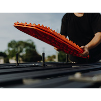 Flush Flat Maxtrax Mounts to suit Rhino-Rack Pioneer Platform Series 6 [With Xtreme Maxtrax Pins]