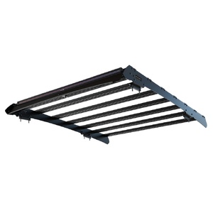 Toyota Hilux (2016-Current) Slimsport Roof Rack w/40in Light Bar Kit by Front Runner - KSTH004L