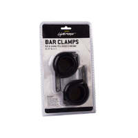 Lightforce Two Bar Clamps (Polished) to suit 56mm and 65mm Diameter Bars (due for phase out)