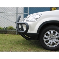 ECB Silver Hammertone Midi Tube Bar to suit Honda CR-V 10/04 - 01/07