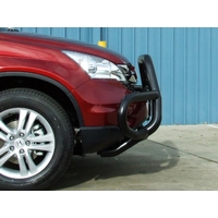 ECB Silver Hammertone Midi Tube Bar to suit Honda CR-V Ex Aero Bump 02/07 - 10/12