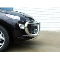 ECB Black Ripple Midi Tube Bar to suit Mazda CX-7 11/09 - 2012