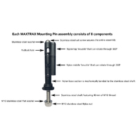 Maxtrax Xtreme Mounting Pin Set (40mm)