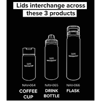 Navigator Double Wall Spillproof Coffee Cup