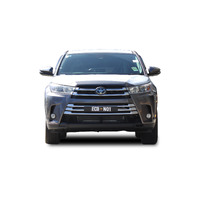 ECB Black Ripple Nudge Bar - Series 2 to suit Toyota Kluger 11/16 - 02/21