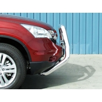 ECB Polished Nudge Bar - Series 2 to suit Honda CR-V Ex Aero Bump 02/07 - 10/12