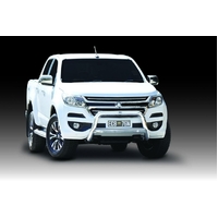 ECB Silver Hammertone Nudge Bar to suit Holden Colorado LS-LT-LTZ 07/16 - 12/20