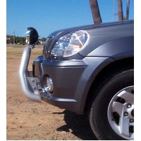 ECB Polished Nudge Bar to suit Hyundai Terracan 11/01 - 2006