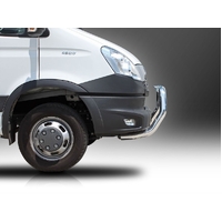 ECB Polished Nudge Bar to suit Iveco Daily 45C 02/12 - 12/14