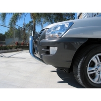 ECB Polished Nudge Bar to suit Kia Sportage 04/05 - 08/07