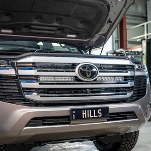 Pirate Camp Co. Behind Grill Light Bar Kit to suit Toyota LandCruiser 300 Series