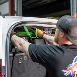 Pirate Camp Co. Rear Roof Parcel Shelf to suit Toyota Prado 150 Series