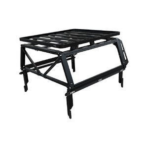 Ford Ranger T6 Wildtrak/Raptor Double Cab (2012-2022) Pro Bed Rack Kit by Front Runner - PBFR001T