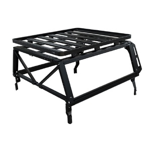 Toyota Hilux Revo Double Cab (2016-Current) Pro Bed Rack Kit by Front Runner - PBTH001T